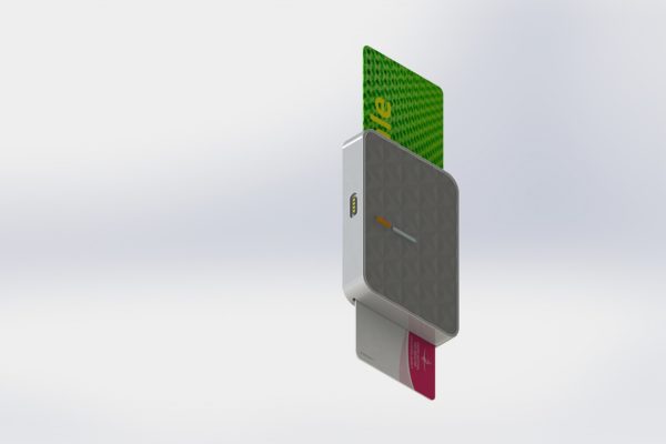#DSC-BLU : Lecteur PC/SC bifente sans-fil