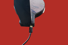 Branchement de l'USB-C du lecteur DSC-FULL